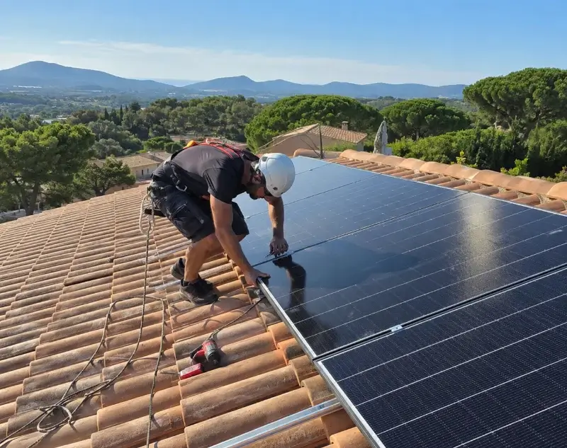 Installateur panneaux solaires Précilhon — pose photovoltaïque sur toiture